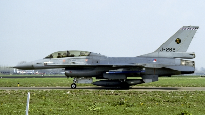 Photo ID 122701 by Joop de Groot. Netherlands Air Force General Dynamics F 16B Fighting Falcon, J 262