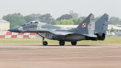 Photo ID 127577 by Alex van Noye. Poland Air Force Mikoyan Gurevich MiG 29A 9 12A, 83