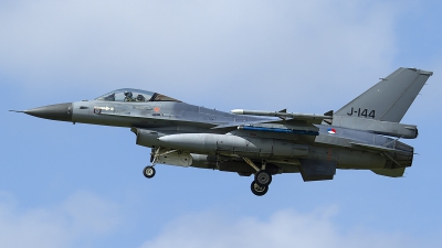Photo ID 139204 by Thomas Ziegler - Aviation-Media. Netherlands Air Force General Dynamics F 16AM Fighting Falcon, J 144