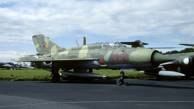 Photo ID 142835 by Joop de Groot. East Germany Air Force Mikoyan Gurevich MiG 21SPS K, 969