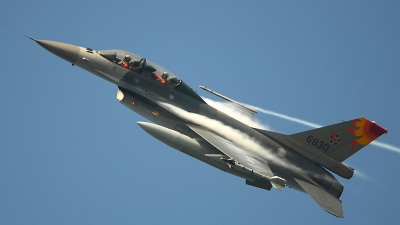 Photo ID 154501 by Diamond MD Dai. Taiwan Air Force General Dynamics F 16B Fighting Falcon, 6830