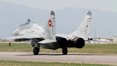 Photo ID 162204 by Kostas D. Pantios. Bulgaria Air Force Mikoyan Gurevich MiG 29UB 9 51, 14