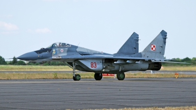 Photo ID 23159 by Kurt Saxkjær. Poland Air Force Mikoyan Gurevich MiG 29A 9 12A, 83
