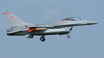Photo ID 195716 by Klemens Hoevel. Denmark Air Force General Dynamics F 16AM Fighting Falcon, E 011