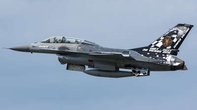 Photo ID 206901 by Thomas Ziegler - Aviation-Media. Belgium Air Force General Dynamics F 16BM Fighting Falcon, FB 24