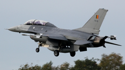 Photo ID 217129 by kristof stuer. Belgium Air Force General Dynamics F 16BM Fighting Falcon, FB 18