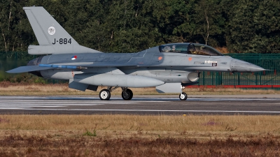 Photo ID 218240 by Rainer Mueller. Netherlands Air Force General Dynamics F 16BM Fighting Falcon, J 884