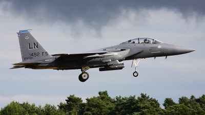 Photo ID 25478 by mark van der vliet. USA Air Force McDonnell Douglas F 15E Strike Eagle, 97 0221