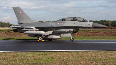 Photo ID 221370 by Jan Eenling. Denmark Air Force General Dynamics F 16BM Fighting Falcon, ET 199