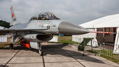 Photo ID 222279 by Jan Eenling. Netherlands Air Force General Dynamics F 16BM Fighting Falcon, J 066