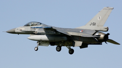 Photo ID 223129 by Arie van Groen. Netherlands Air Force General Dynamics F 16AM Fighting Falcon, J 511