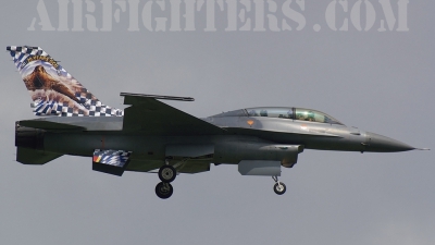 Photo ID 2889 by frank van de waardenburg. Belgium Air Force General Dynamics F 16BM Fighting Falcon, FB 18