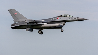 Photo ID 235029 by Jan Eenling. Denmark Air Force General Dynamics F 16AM Fighting Falcon, E 610