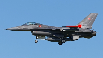 Photo ID 257035 by Rainer Mueller. Denmark Air Force General Dynamics F 16AM Fighting Falcon, E 011