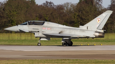 Photo ID 258480 by Chris Lofting. UK Air Force Eurofighter Typhoon T3, ZJ805