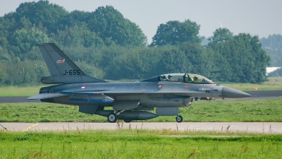 Photo ID 260785 by Jan Eenling. Netherlands Air Force General Dynamics F 16BM Fighting Falcon, J 655