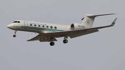 Photo ID 269085 by Barry Swann. Nigeria Air Force Gulfstream Aerospace G 550 G V SP, 5N FGW