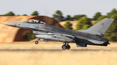 Photo ID 269215 by Ruben Galindo. Denmark Air Force General Dynamics F 16AM Fighting Falcon, E 024