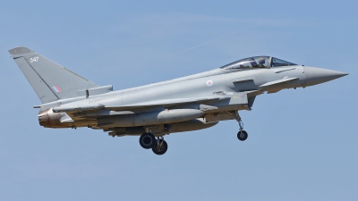 Photo ID 275897 by Rainer Mueller. UK Air Force Eurofighter Typhoon FGR4, ZK347