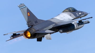 Photo ID 283168 by Mathias Grägel - GME-AirFoto. Romania Air Force General Dynamics F 16AM Fighting Falcon, 1616