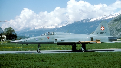 Photo ID 33617 by Joop de Groot. Switzerland Air Force Northrop F 5E Tiger II, J 3077