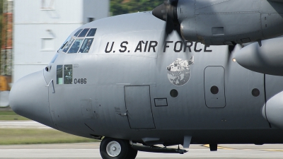Photo ID 34546 by Hector Rivera - Puerto Rico Spotter. USA Air Force Lockheed C 130H Hercules L 382, 83 0486