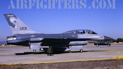 Photo ID 8133 by Roel Reijne. USA Air Force General Dynamics F 16B Fighting Falcon, 82 1031