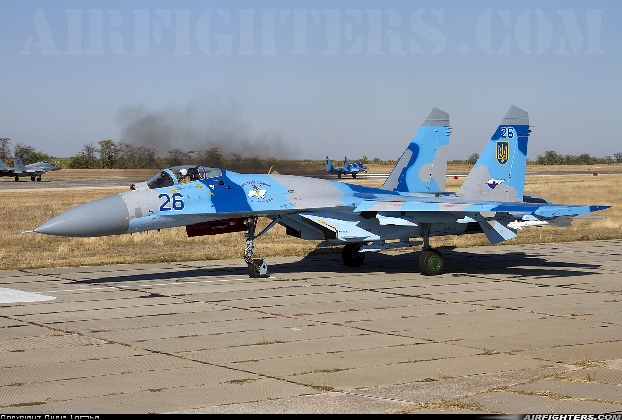 Photo ID 115984 by Chris Lofting. Ukraine Air Force Sukhoi Su 27S,  