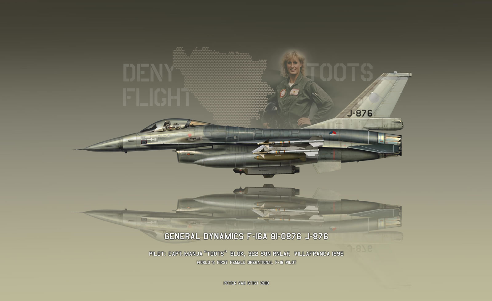 Toots F-16 J-876 Profile
