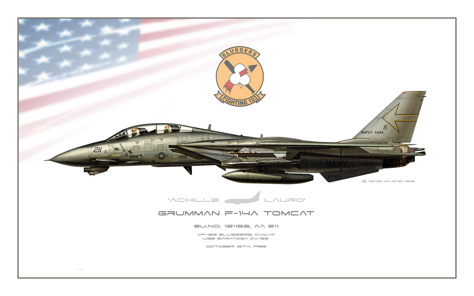 VF-103 Sluggers F-14 Tomcat Profile