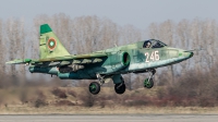 Photo ID 280796 by Ron Kellenaers. Bulgaria Air Force Sukhoi Su 25K, 246