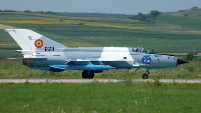 Photo ID 80144 by Horatiu Goanta. Romania Air Force Mikoyan Gurevich MiG 21MF 75 Lancer C, 6518