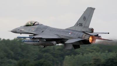 Photo ID 10101 by John Higgins. Netherlands Air Force General Dynamics F 16AM Fighting Falcon, J 136