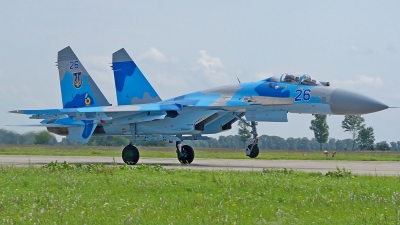 Photo ID 80999 by Medvedenko Oleg. Ukraine Air Force Sukhoi Su 27S,  