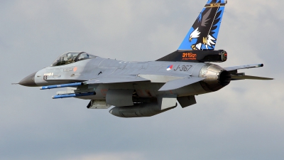 Photo ID 80716 by Robin Coenders / VORTEX-images. Netherlands Air Force General Dynamics F 16AM Fighting Falcon, J 367