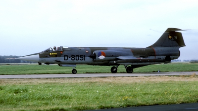 Photo ID 83955 by Joop de Groot. Netherlands Air Force Lockheed F 104G Starfighter, D 8051