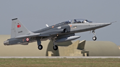 Photo ID 82108 by Niels Roman / VORTEX-images. T rkiye Air Force Northrop F 5B 2000 Freedom Fighter, 72 0449