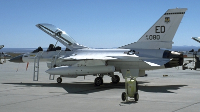 Photo ID 82478 by Peter Boschert. USA Air Force General Dynamics F 16B Fighting Falcon, 78 0080