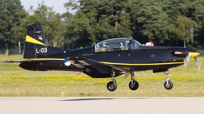 Photo ID 82204 by Johan Havelaar. Netherlands Air Force Pilatus PC 7 Turbo Trainer, L 03