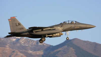 Photo ID 82455 by Lars Kitschke. USA Air Force McDonnell Douglas F 15E Strike Eagle, 91 0326