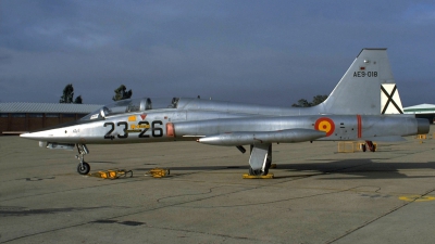 Photo ID 82560 by Peter Boschert. Spain Air Force Northrop SF 5M Freedom Fighter, AE 9 018