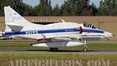 Photo ID 10478 by Klemens Hoevel. Company Owned BAe Systems Douglas A 4N Skyhawk, N431FS