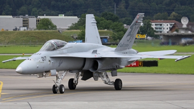 Photo ID 82774 by Andreas Weber. Switzerland Air Force McDonnell Douglas F A 18C Hornet, J 5017