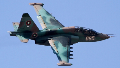 Photo ID 83080 by Tom Dolders. Bulgaria Air Force Sukhoi Su 25UBK, 095