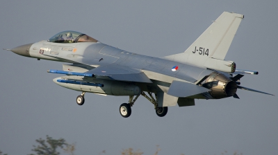 Photo ID 83508 by Tim Van den Boer. Netherlands Air Force General Dynamics F 16AM Fighting Falcon, J 514