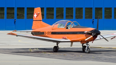 Photo ID 83933 by Jan Eenling. Switzerland Air Force Pilatus PC 7 Turbo Trainer, A 910