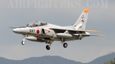 Photo ID 10622 by Alastair T. Gardiner. Japan Air Force Kawasaki T 4, 26 5687