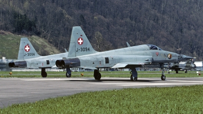 Photo ID 84844 by Carl Brent. Switzerland Air Force Northrop F 5E Tiger II, J 3094