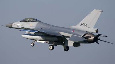Photo ID 84635 by Niels Roman / VORTEX-images. Netherlands Air Force General Dynamics F 16AM Fighting Falcon, J 014
