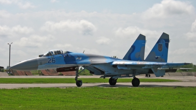 Photo ID 85441 by Antoha. Ukraine Air Force Sukhoi Su 27S,  